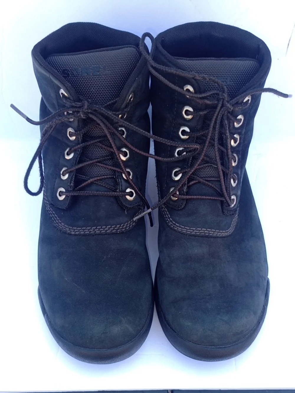 Sorel Paxson 6IN Outdry Hiking Boots Black Nubuck Leather Size 10.5 Waterproof